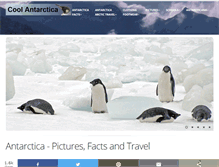 Tablet Screenshot of coolantarctica.com